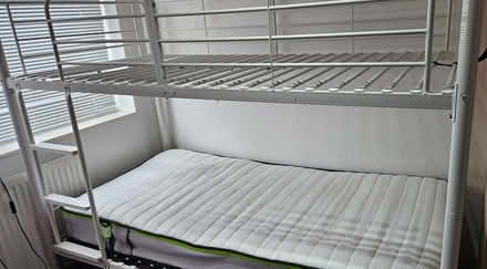 Photo of free Metal Bunkbed as new & luxury mattress (Thornton FY5) #2