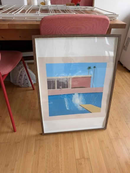 Photo of free 2x IKEA Hovsta wooden effect frames (Wood green N22) #3