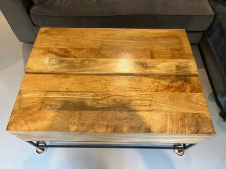 Photo of free West Elm coffee table with storage (Brixton Hill SW2) #3