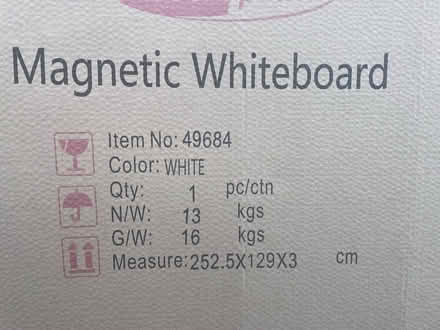 Photo of free Magnetic White Board (Oxford OX2) #1