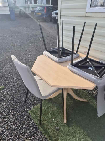 Photo of free Table & 3 Chairs (ME9) #1