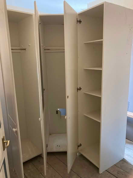 Photo of free Triple corner wardrobe (New Brighton) #2