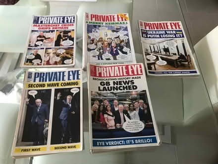 Photo of free Private Eye magazines (Radlett WD7) #1