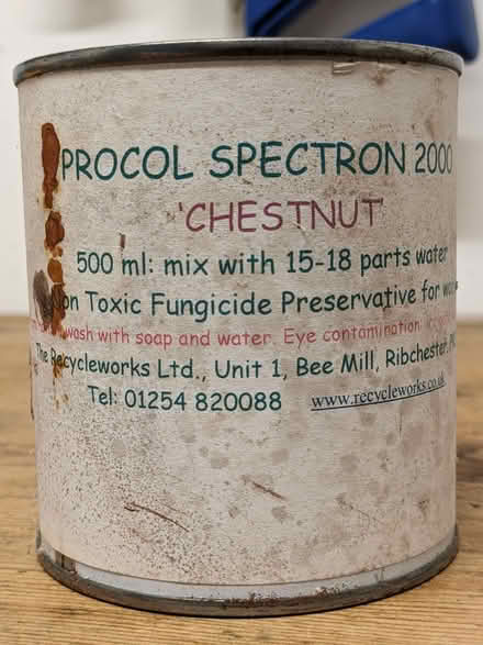Photo of free Wood Preservative (Emsworth PO10) #1