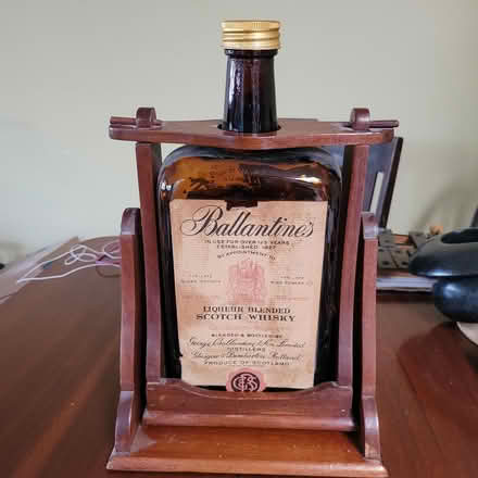 Photo of free vintage Ballantines Whisky bottle (Toronto) #1