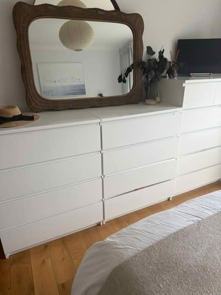 Photo of free 3 sets of Malm drawers (Canonbury N1 2E) #1