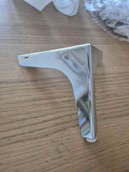 Photo of free 8 chrome furniture legs (L4) #1