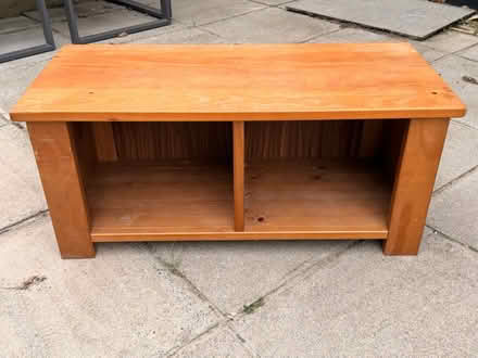 Photo of free Low shoe/storage bench (Grove Park, Chiswick, W4) #1