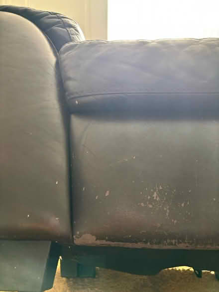 Photo of free Preloved Large brown lounge chair (East Kilbride) #3