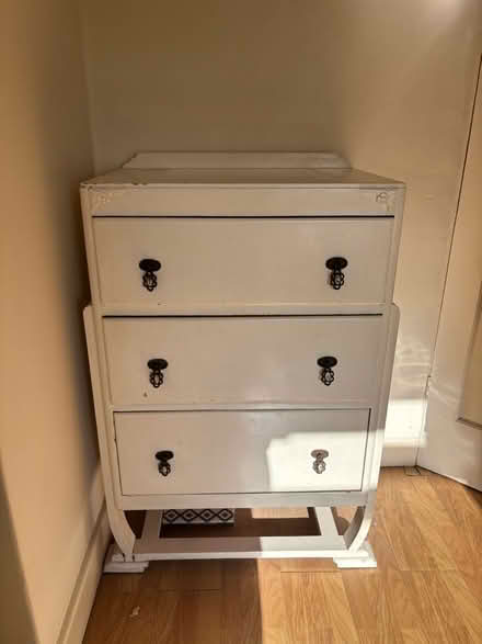 Photo of free Retro drawers cream white (Shoscombe Vale) #1