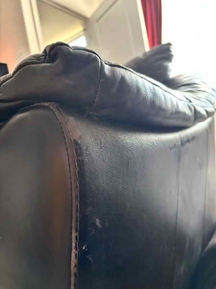 Photo of free Preloved Large brown lounge chair (East Kilbride) #2