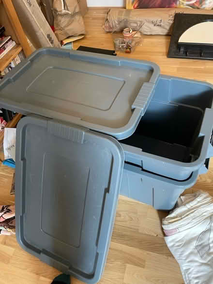 Photo of free 2 Brute Storage Bins (St. John’s Wood Rd NW8) #2