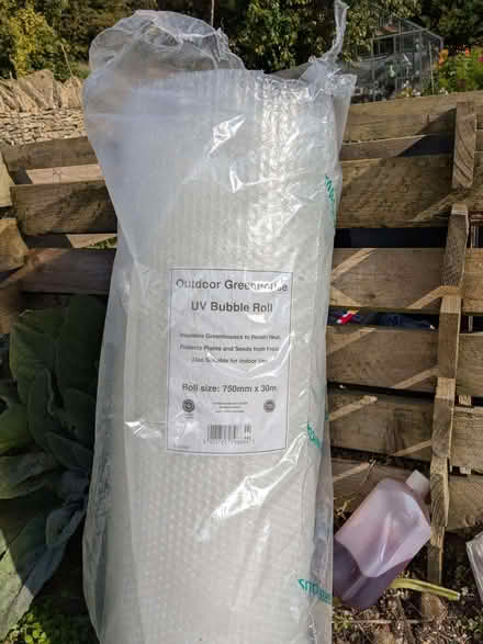 Photo of free Roll of greenhouse bubblewrap, open but unused (France Lynch GL6) #1
