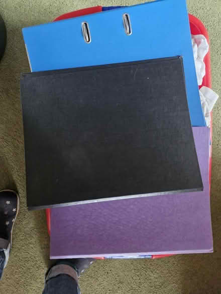 Photo of free Folders and lever arch files (Shirley CR0) #2