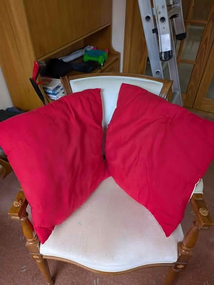 Photo of free Two seat cushions (PO21 Nyetimber) #1