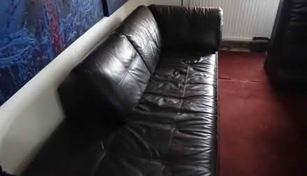 Photo of free Leather L Shaped Corner Suite sofas (S8 Lowedges) #3