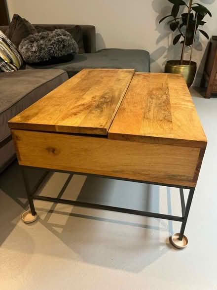 Photo of free West Elm coffee table with storage (Brixton Hill SW2) #2