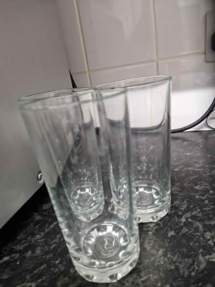 Photo of free 3 tall glassware (Kingston upon Thames, KT3) #1