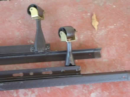 Photo of free 'Hollywood' steel bed frame (South Land Park) #1