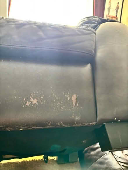 Photo of free Preloved Large brown lounge chair (East Kilbride) #4