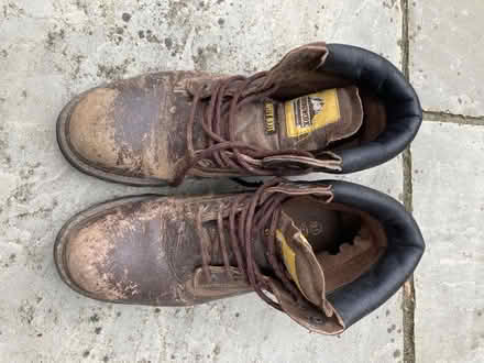 Photo of free Steel toecap boots - (uk 11) (Yapton BN18) #1