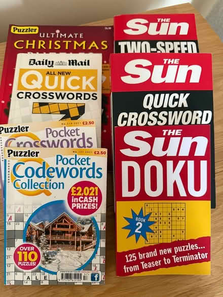 Photo of free Puzzle books (Denmead) #1