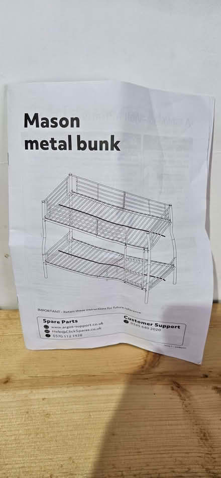 Photo of free Metal Bunkbed as new & luxury mattress (Thornton FY5) #4