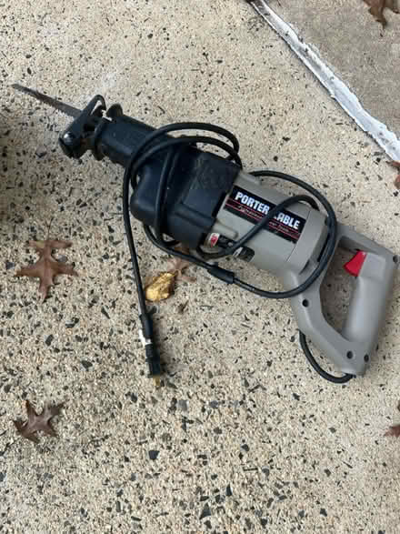 Photo of free Porter Cable Reciprocatig Saw (FFX/Centreville near Costco) #1