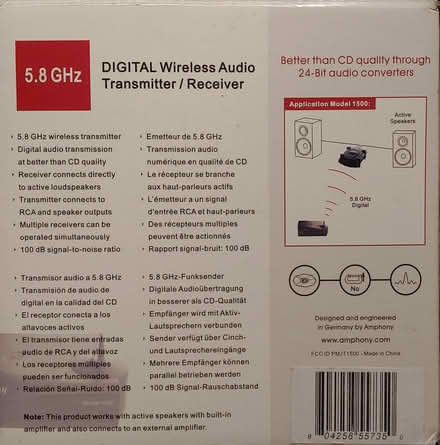 Photo of free Wireless Transmitter / Receiver (Sunnyvale 94087) #2