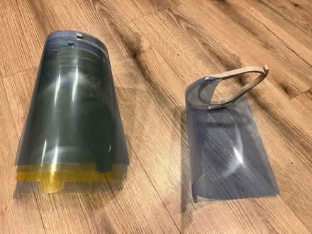 Photo of free Plastic face shields (60015) #1