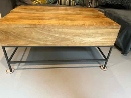 Photo of free West Elm coffee table with storage (Brixton Hill SW2) #4