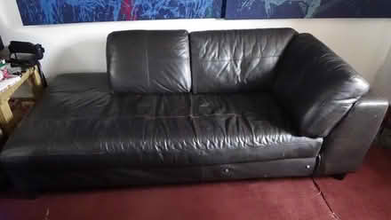 Photo of free Leather L Shaped Corner Suite sofas (S8 Lowedges) #2
