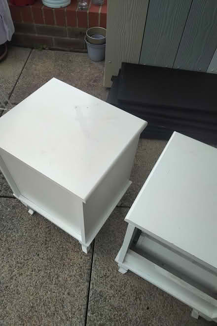 Photo of free Bedside table nightstands X2 (Romford RM7) #2
