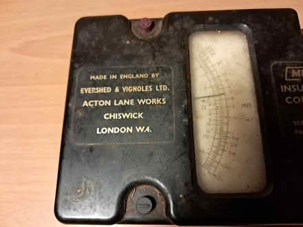 Photo of free Megger Insulation Tester (Lordswood SO16) #3
