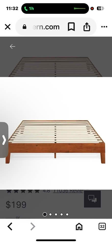 Photo of free platform bed/dresser (MD) #2