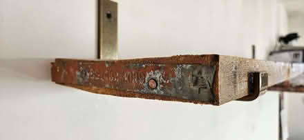 Photo of free Rustic custom made scaffold plank shelves 90cm & 1.2M (Thornton FY5) #2