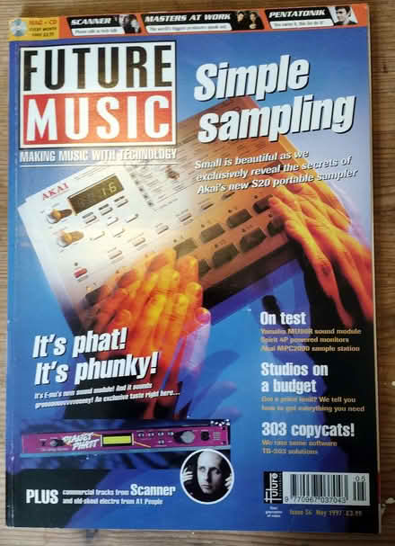Photo of free "FUTURE MUSIC" mag - from 1997 (West Marina TN38) #1
