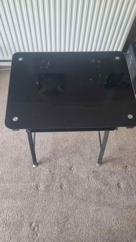 Photo of free Glass computer table (Willenhall, WV12) #1