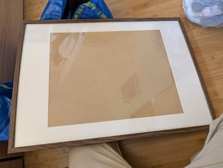 Photo of free 2x IKEA Hovsta wooden effect frames (Wood green N22) #4