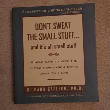 Photo of free Don't Sweat The Small Stuff: 1st bk (Orleans) #1