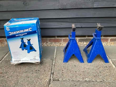 Photo of free 6 tonne axle stands x4 (Yapton BN18) #1