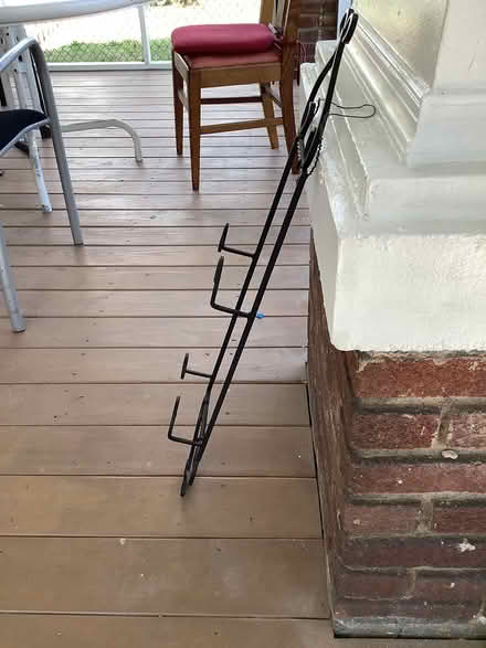 Photo of free Wrought iron plate rack (Brightwood, Washington D) #2