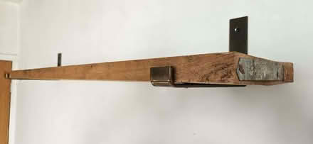Photo of free Rustic custom made scaffold plank shelves 90cm & 1.2M (Thornton FY5) #3