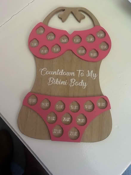 Photo of free Weight loss £1 coin tracker (Sowerby HX6) #1