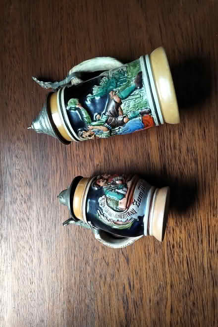 Photo of free Now three decorative beer mugs (Belper DE56) #1