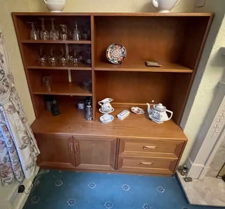 Photo of free Teak display unit/ dresser/sideboard (Shard End B36) #1