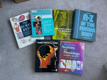 Photo of free Anatomy and physiology books (Acton W3) #1
