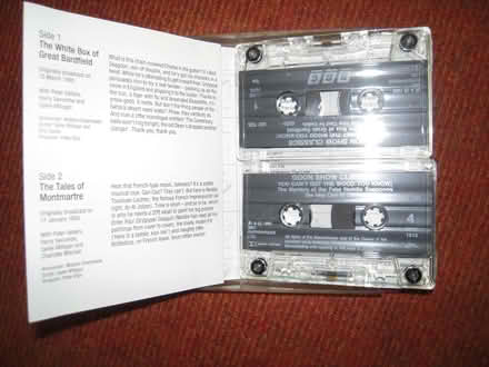 Photo of free Goon Show Classics cassette (Maidenhead SL6) #2
