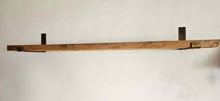 Photo of free Rustic custom made scaffold plank shelves 90cm & 1.2M (Thornton FY5) #4