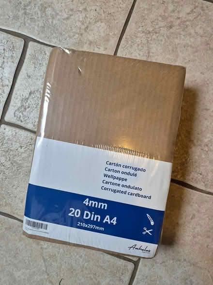 Photo of free A4 pieces of corrugated cardboard (Chiseldon, SN4) #1